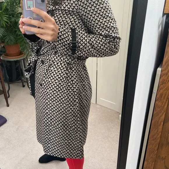 Rachel Roy geometric trench coat - Picture 4 of 4